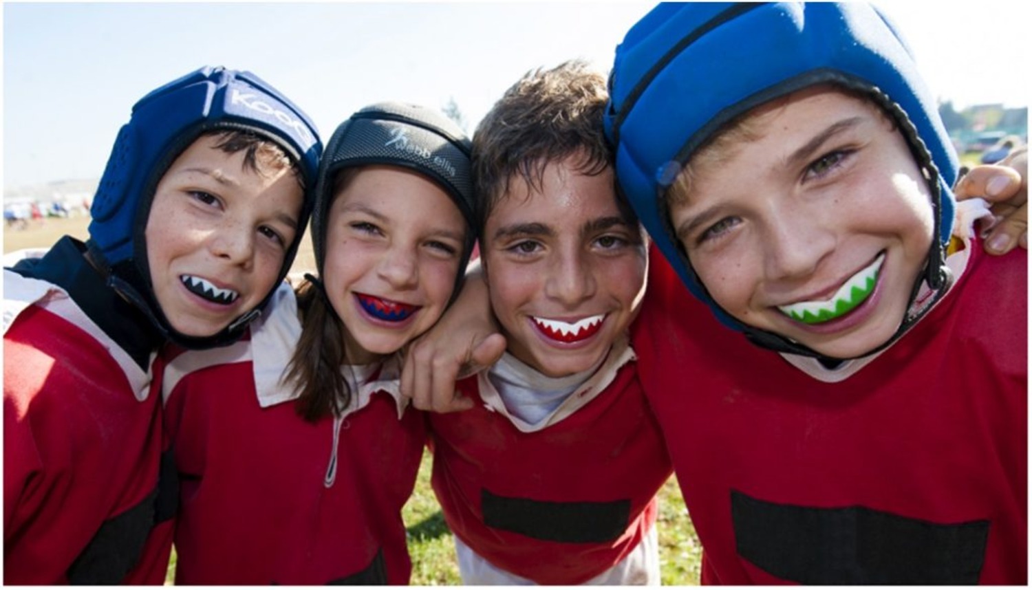 Paradenti per giovani sportivi